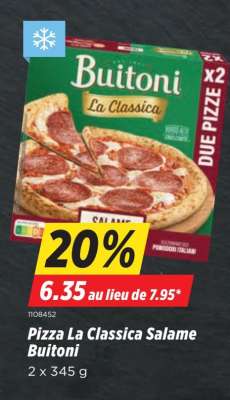 Pizza La Classica Salame Buitoni