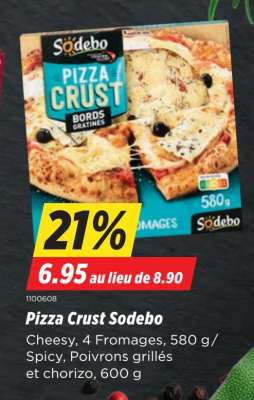 Pizza Crust Sodebo