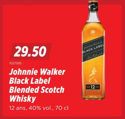 Johnnie Walker Black Label Blended Scotch Whisky