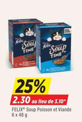 FELIX® Soup Poisson et Viande