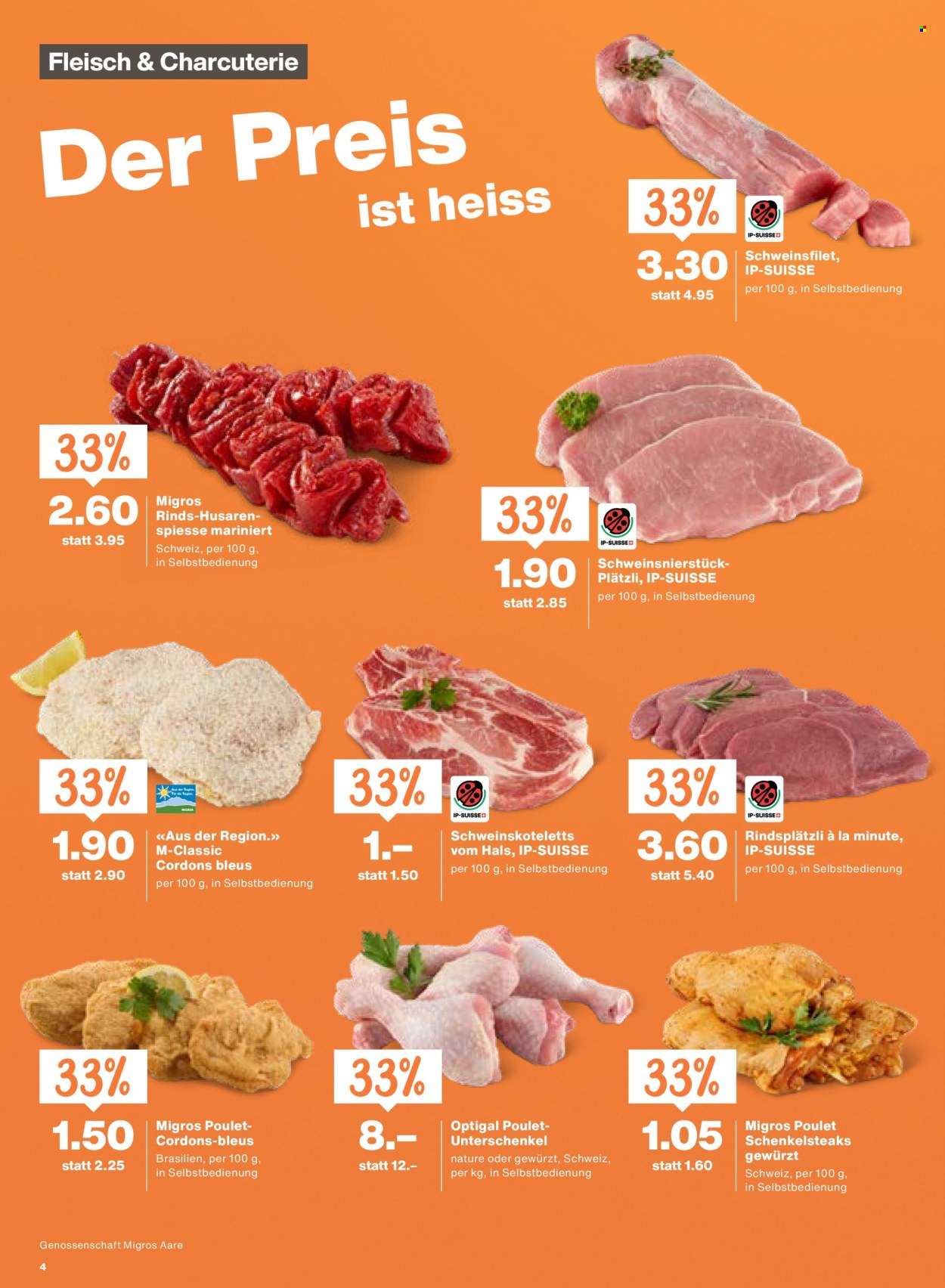 Catalogue Migros - 20.8.2026 - 26.8.2026. Page 4. Page 4