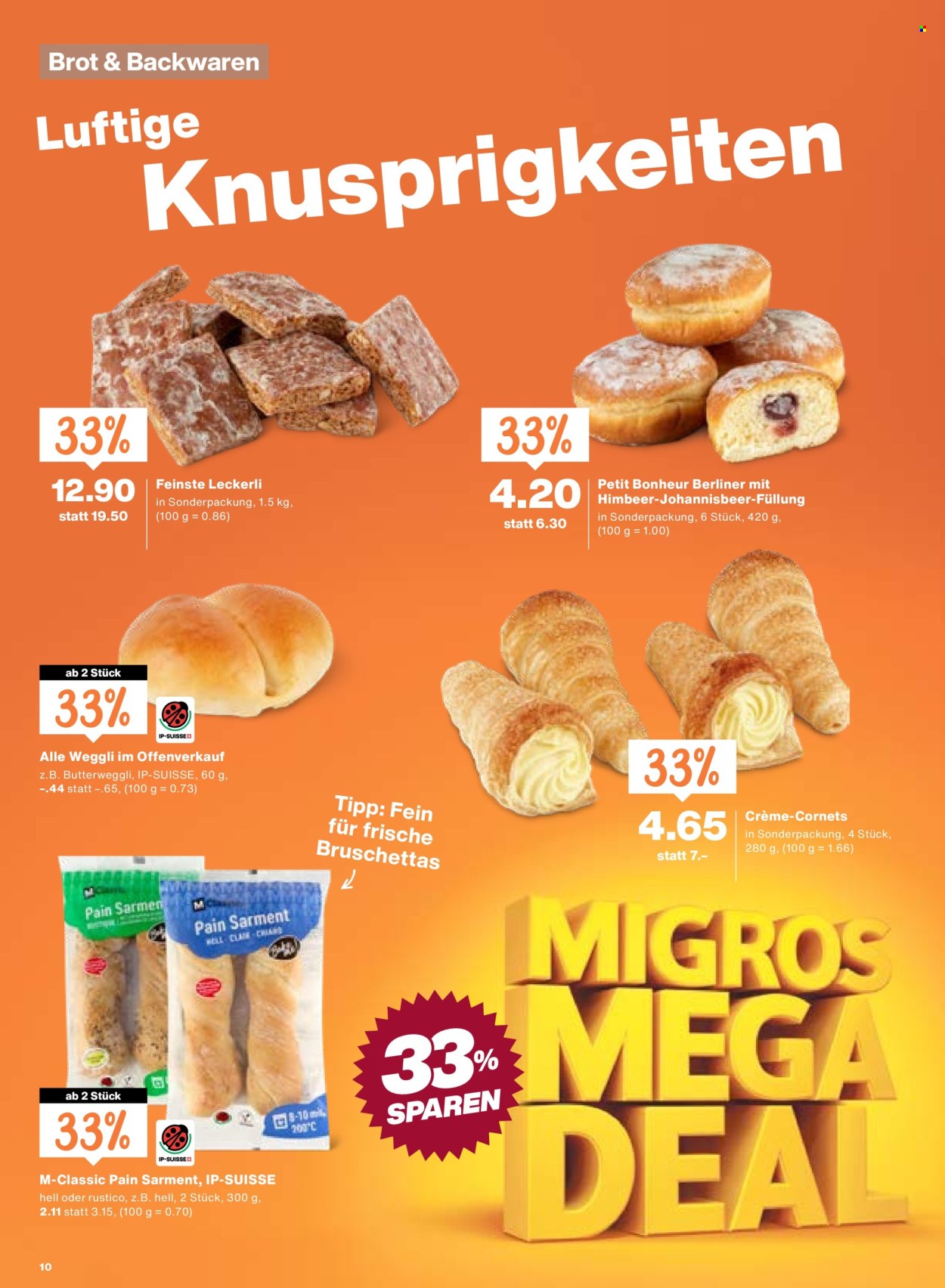 Catalogue Migros - 20.8.2026 - 26.8.2026. Page 10. Page 10