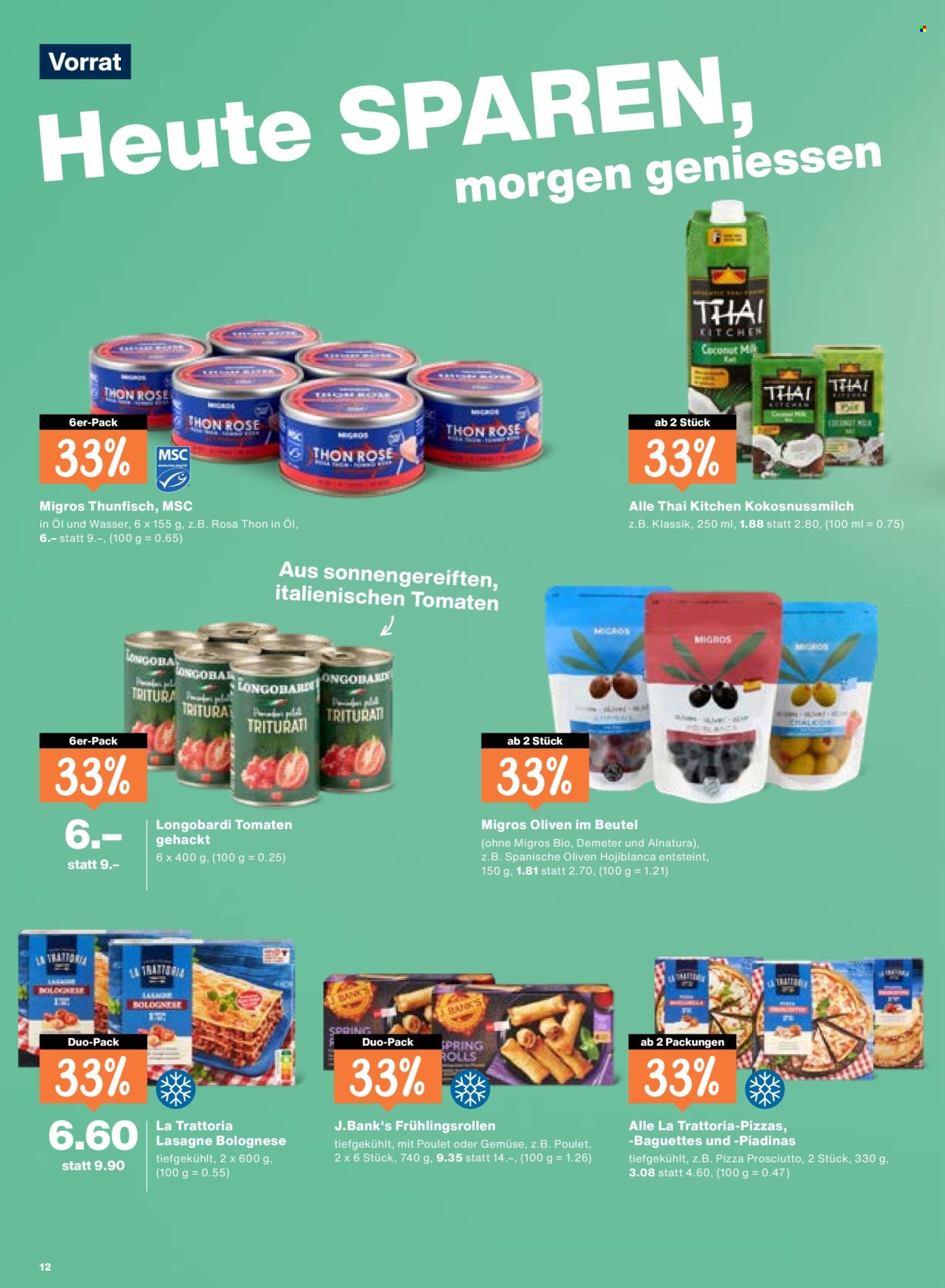 Catalogue Migros - 20.8.2026 - 26.8.2026. Page 12. Page 12