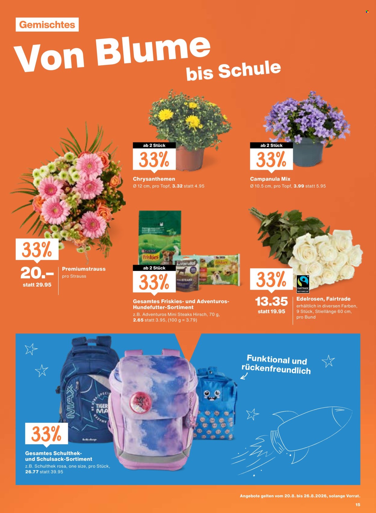 Catalogue Migros - 20.8.2026 - 26.8.2026. Page 15. Page 15
