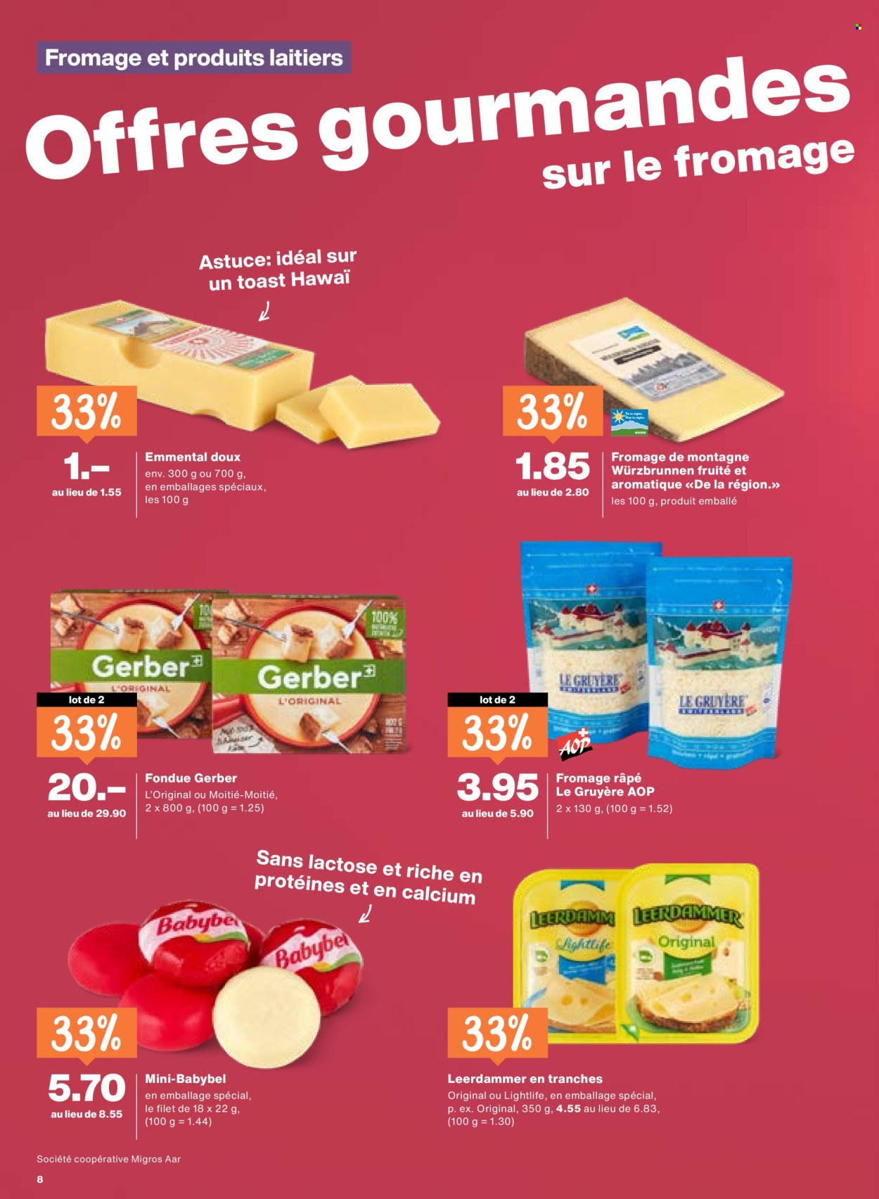 Catalogue Migros - 20.8.2026 - 26.8.2026. Page 8. Page 8
