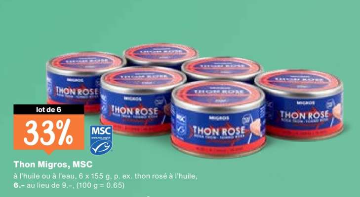 Thon Migros, MSC