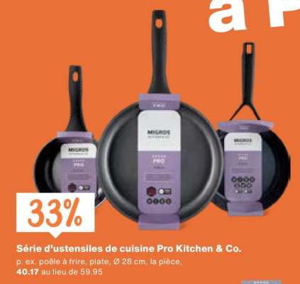 Série d’ustensiles de cuisine Pro Kitchen & Co.