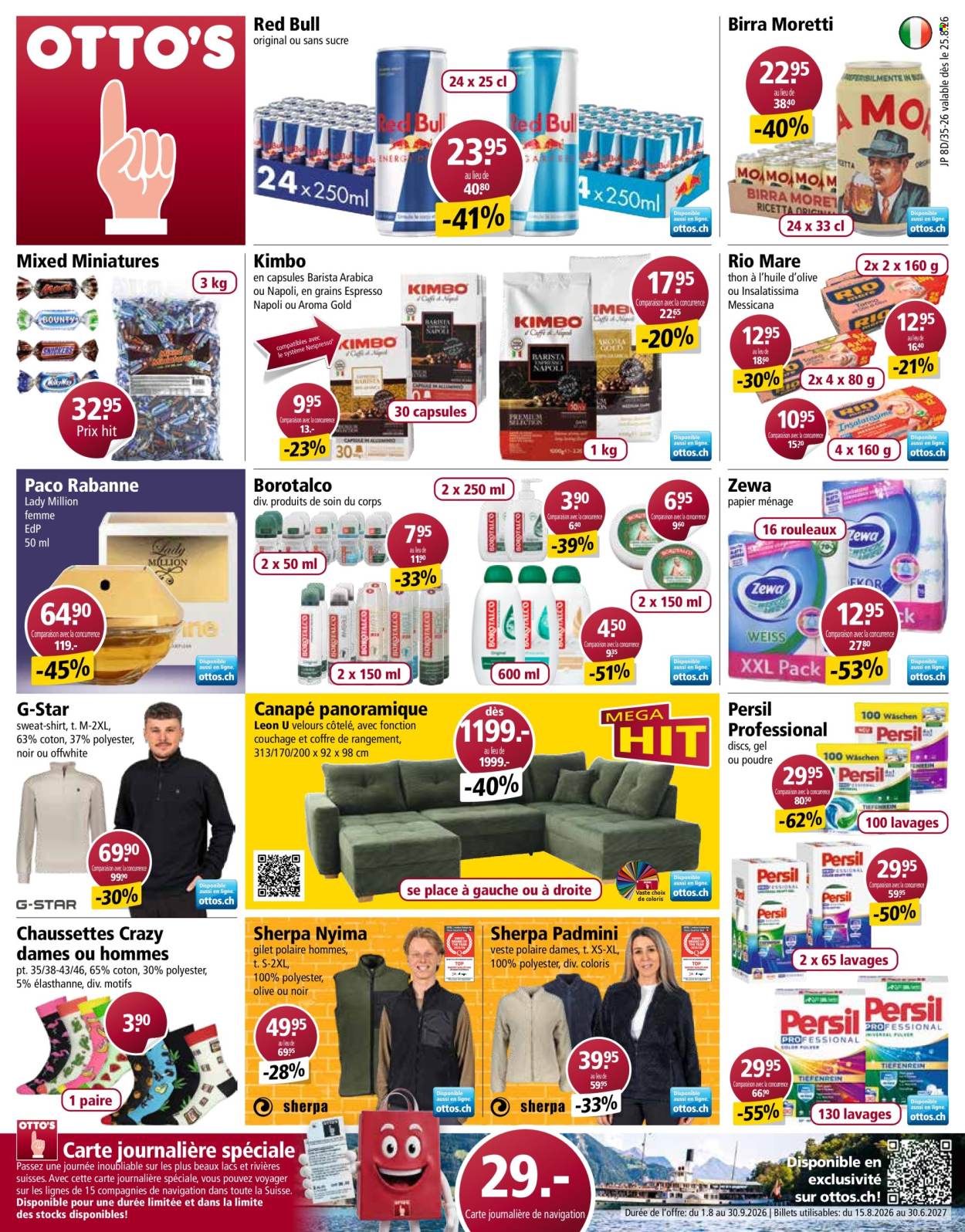 Catalogue Otto's - 25.8.2026 - 31.8.2026. Page 1. Page 1