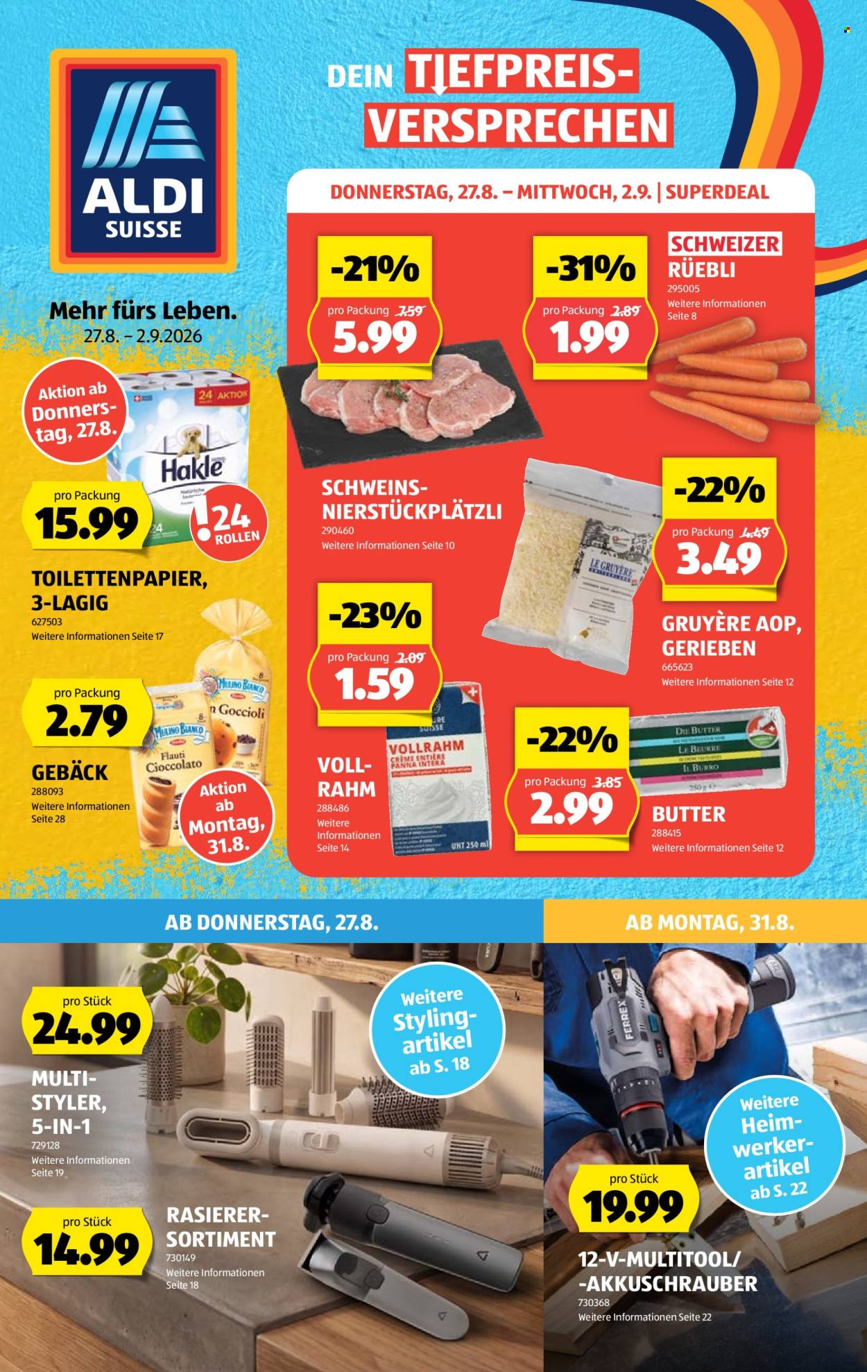 Catalogue Aldi - 27.8.2026 - 2.9.2026. Page 1. Page 1