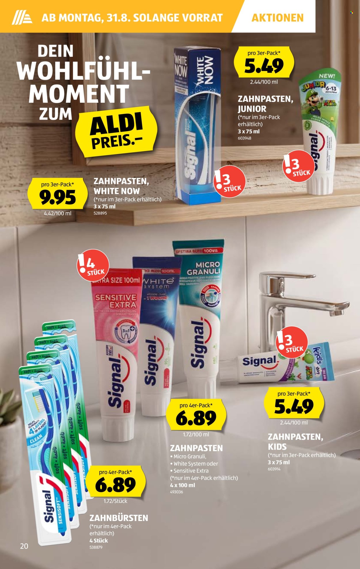 Catalogue Aldi - 27.8.2026 - 2.9.2026. Page 20. Page 20
