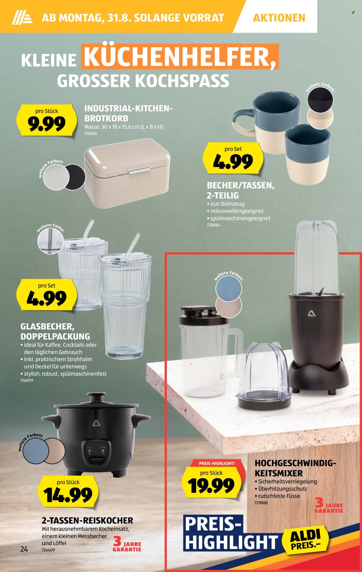 Catalogue Aldi - 27.8.2026 - 2.9.2026. Page 24. Page 24