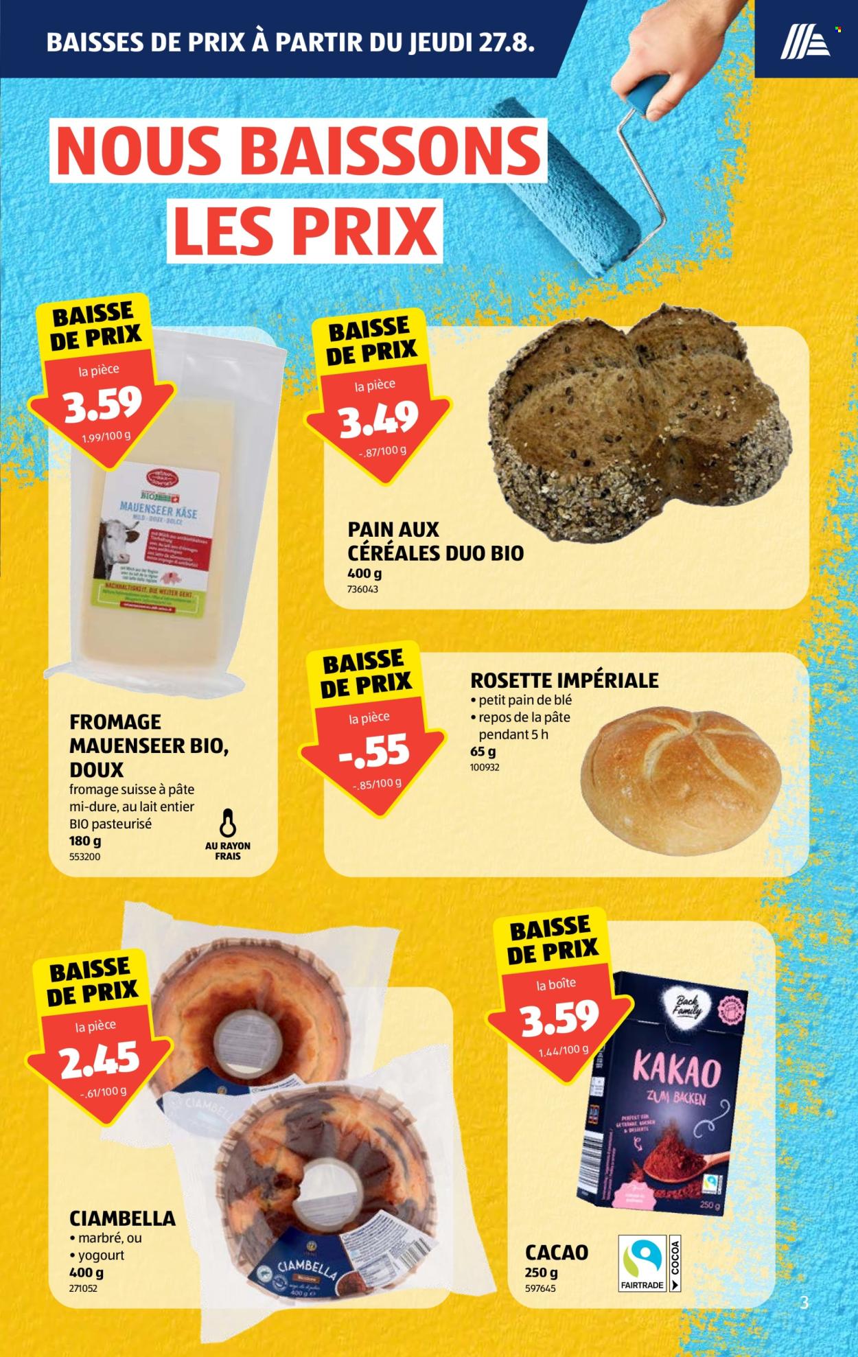 Catalogue Aldi - 27.8.2026 - 2.9.2026. Page 3. Page 3