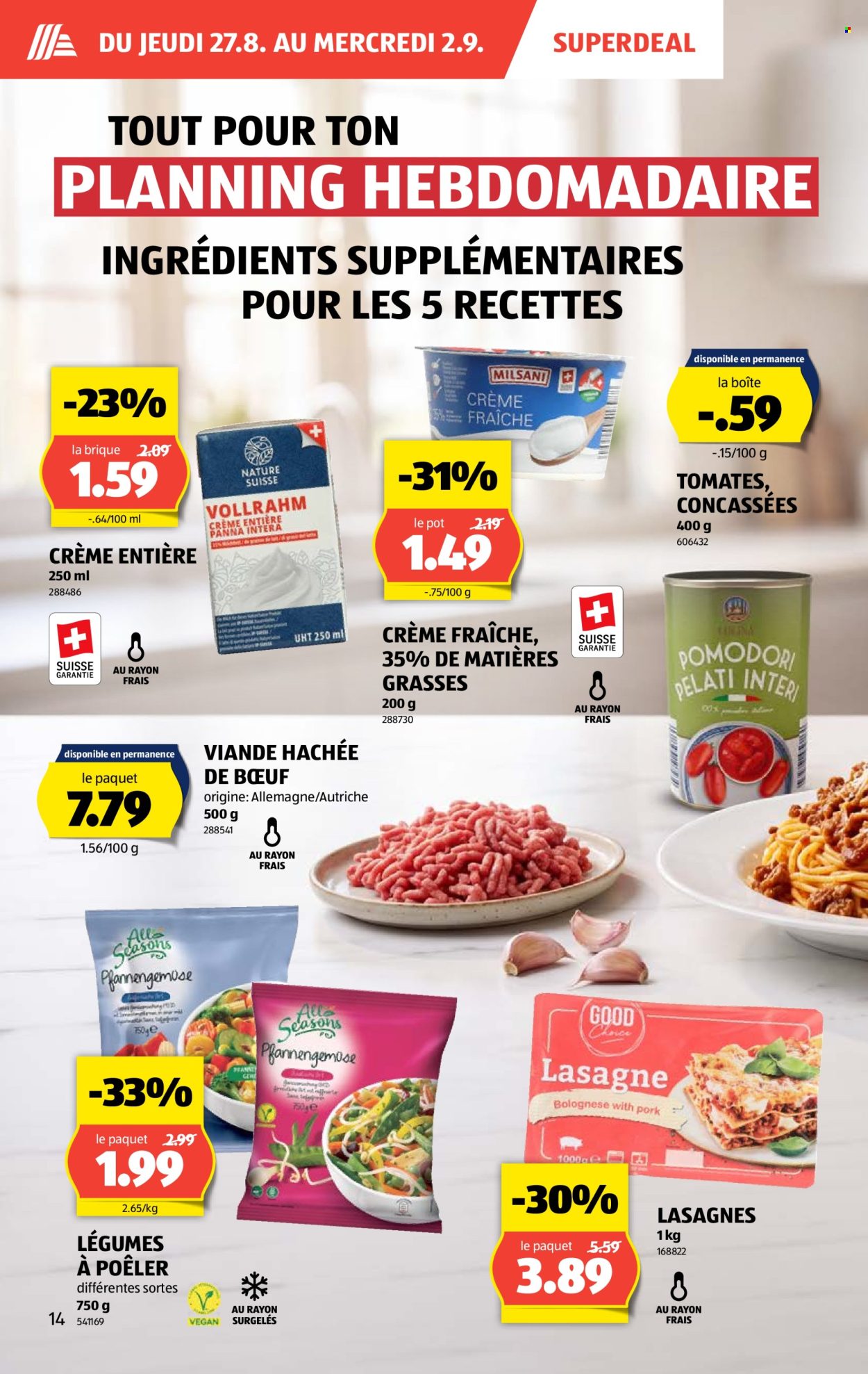 Catalogue Aldi - 27.8.2026 - 2.9.2026. Page 14. Page 14