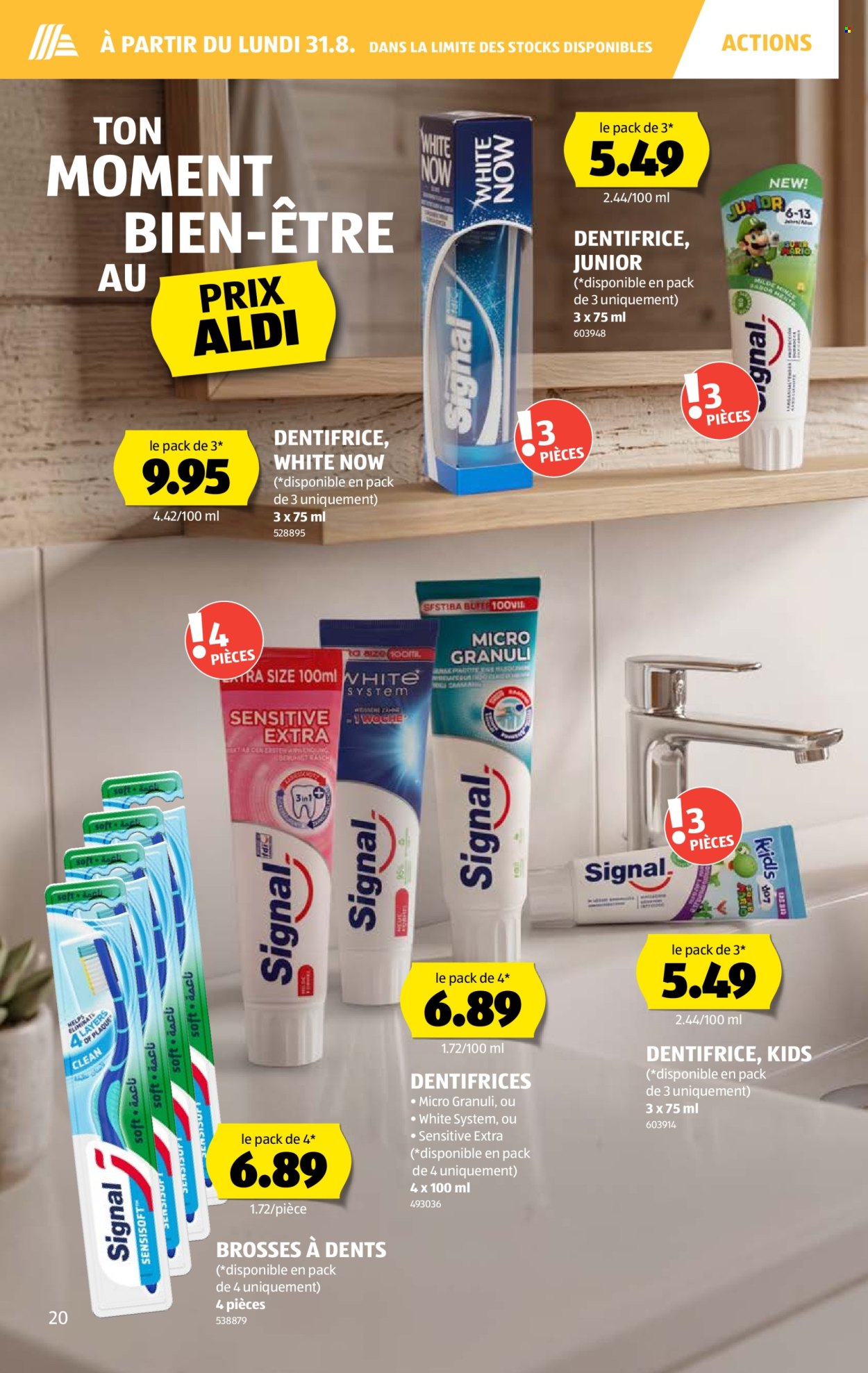 Catalogue Aldi - 27.8.2026 - 2.9.2026. Page 20. Page 20