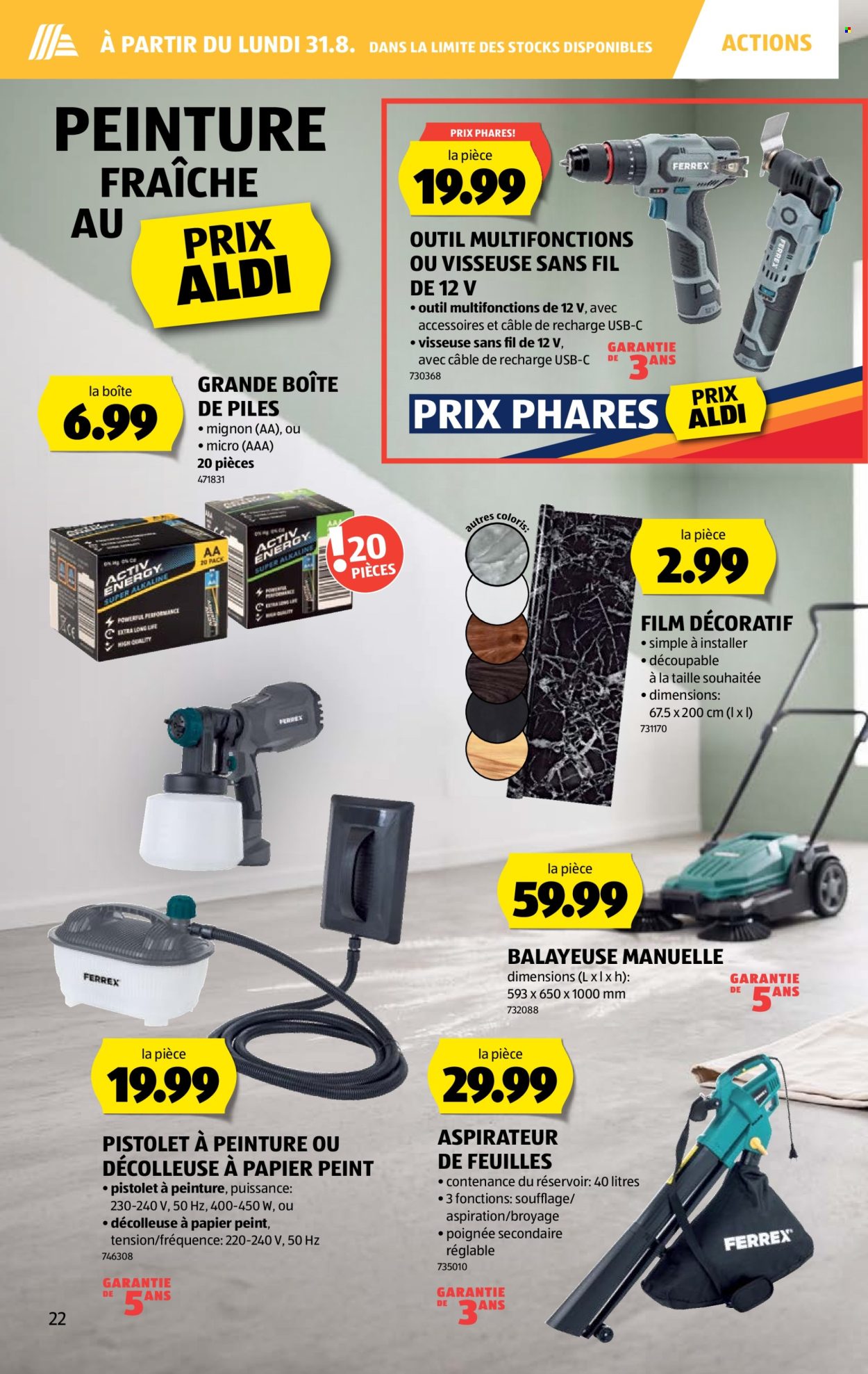Catalogue Aldi - 27.8.2026 - 2.9.2026. Page 22. Page 22