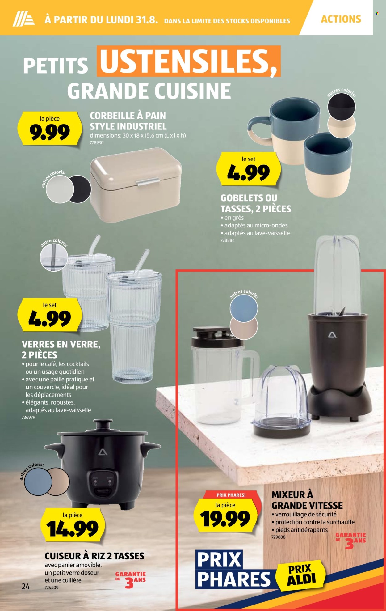 Catalogue Aldi - 27.8.2026 - 2.9.2026. Page 24. Page 24