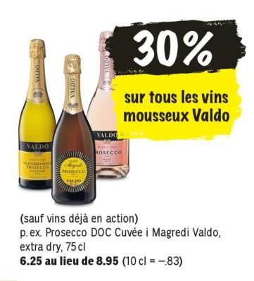 Prosecco DOC Cuvée i Magredi Valdo