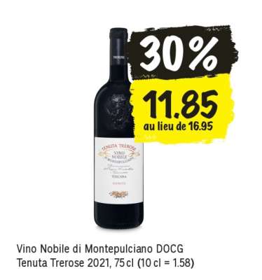 Vino Nobile di Montepulciano DOCG Tenuta Trerose 2021