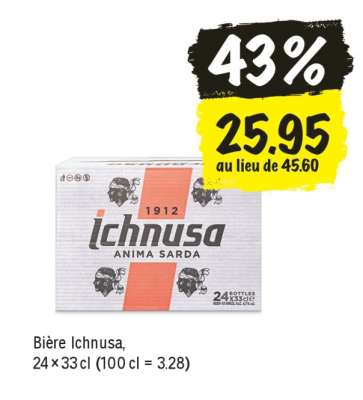 Bière Ichnusa