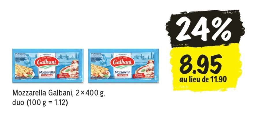 Mozzarella Galbani