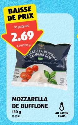 MOZZARELLA DE BUFFLONE