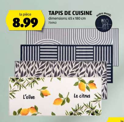 TAPIS DE CUISINE