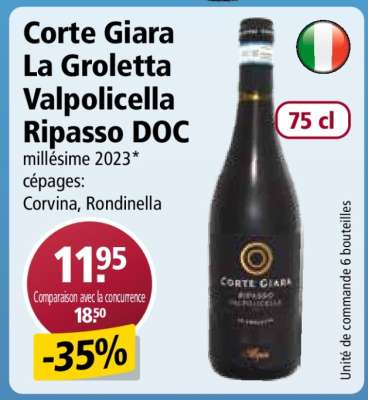 Corte Giara La Groletta Valpolicella Ripasso DOC