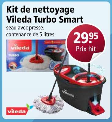 Kit de nettoyage Vileda Turbo Smart