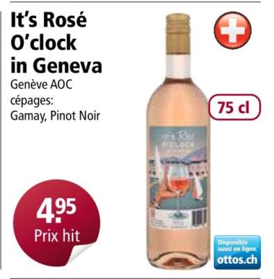 It’s Rosé O’clock in Geneva