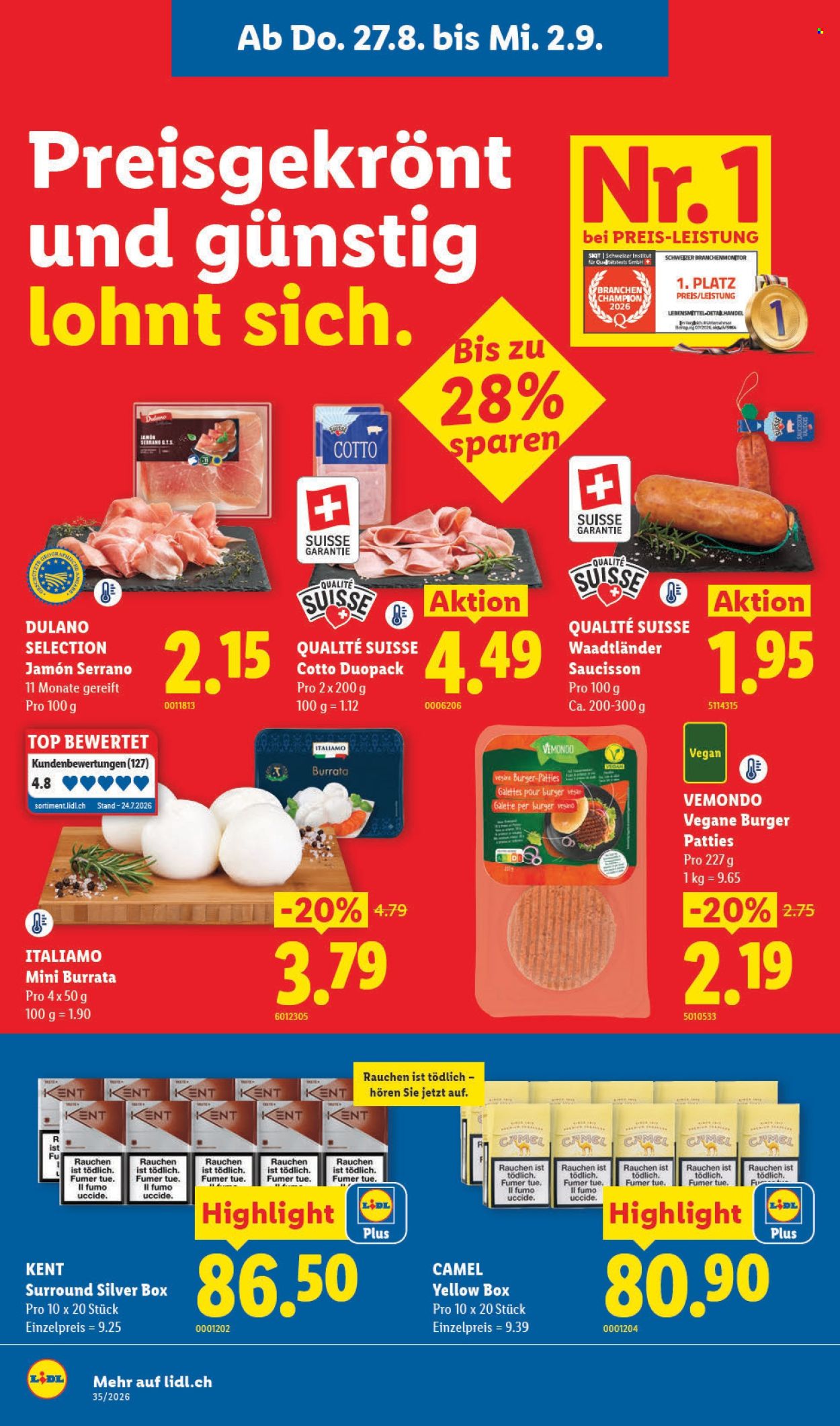 Catalogue Lidl - 27.8.2026 - 2.9.2026. Page 12. Page 12