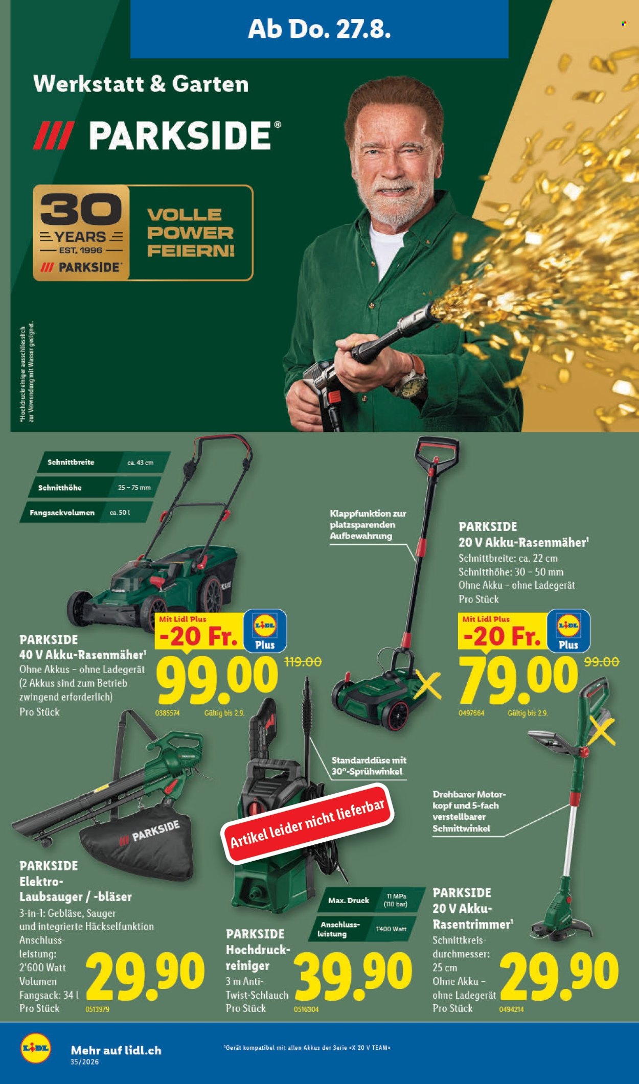Catalogue Lidl - 27.8.2026 - 2.9.2026. Page 18. Page 18