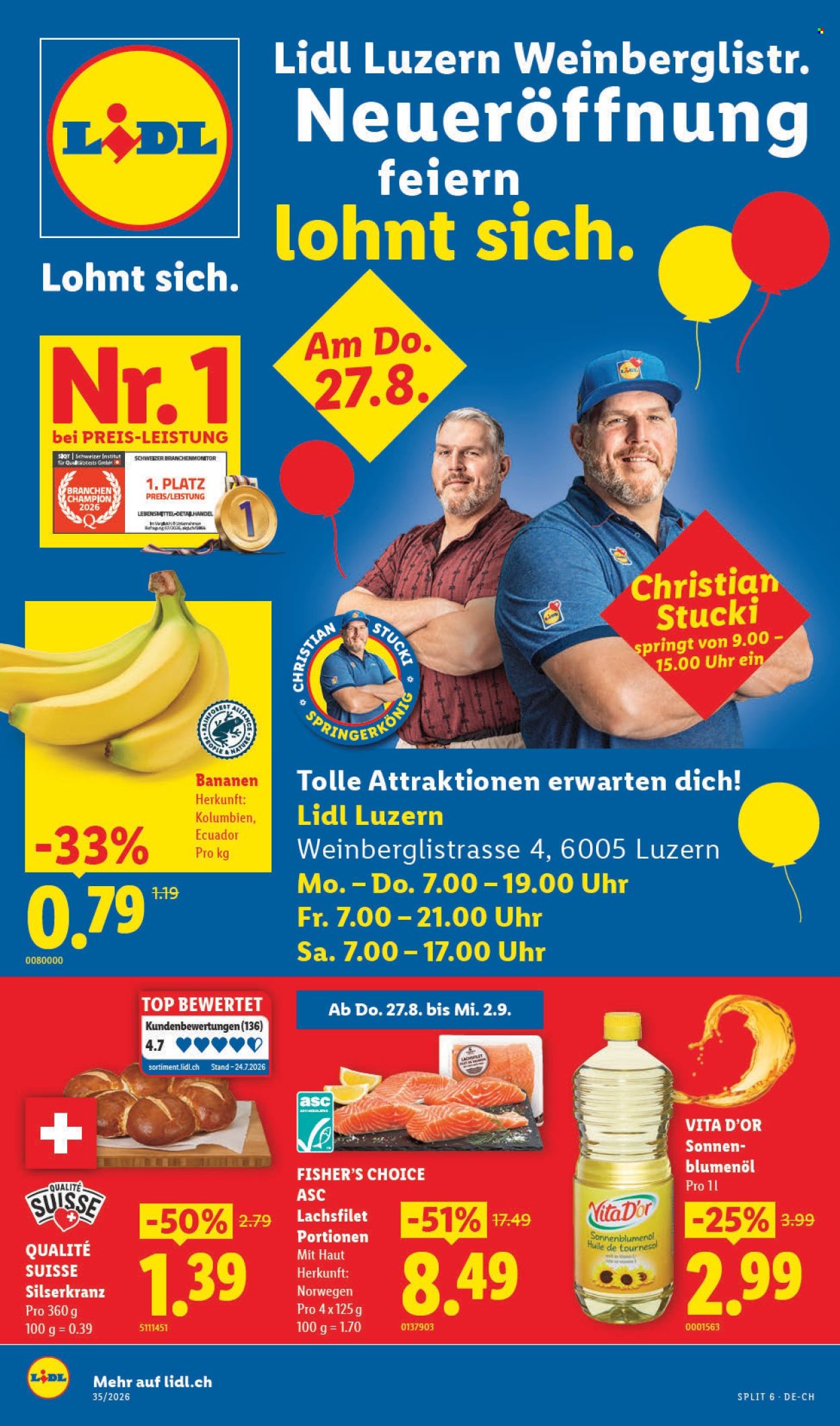 Catalogue Lidl - 27.8.2026 - 2.9.2026. Page 1. Page 1