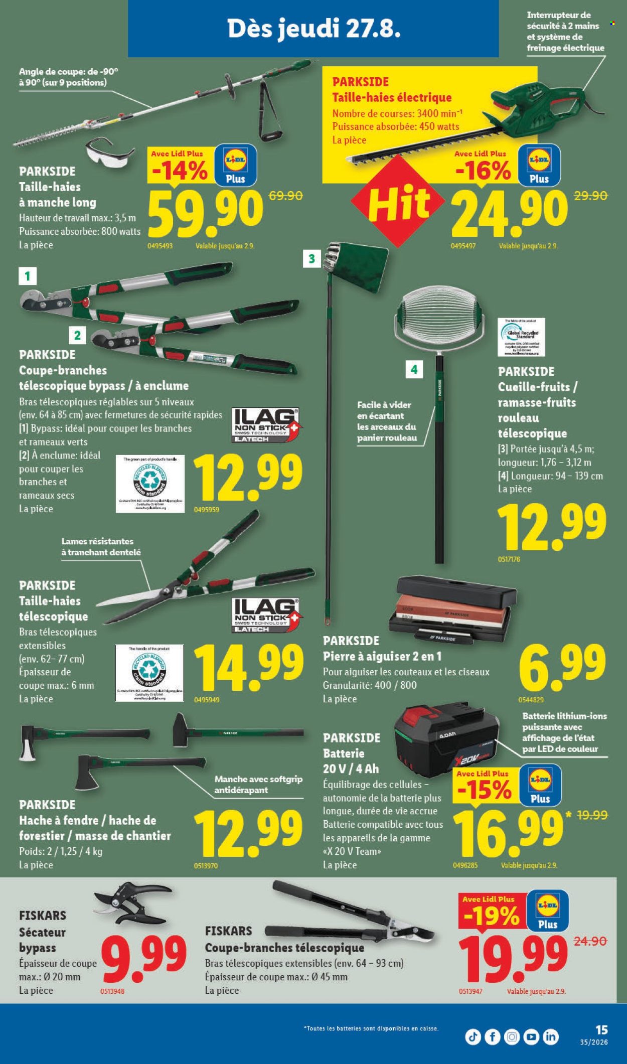 Catalogue Lidl - 27.8.2026 - 2.9.2026. Page 19. Page 19