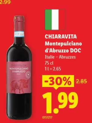 CHIARAVITA Montepulciano d'Abruzzo DOC