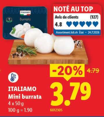 ITALIAMO Mini burrata