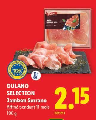 DULANO SELECTION Jambon Serrano