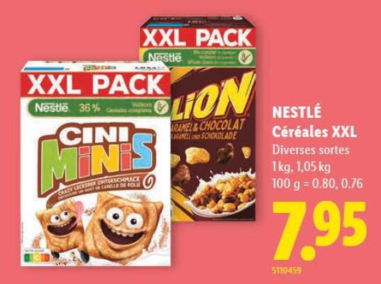 NESTLÉ Céréales XXL
