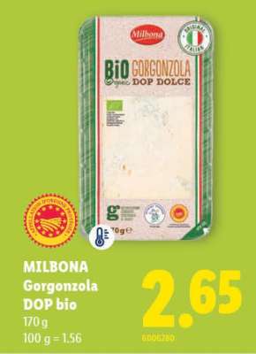 MILBONA Gorgonzola DOP bio