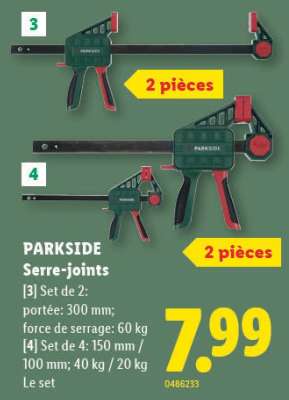 PARKSIDE Serre-joints