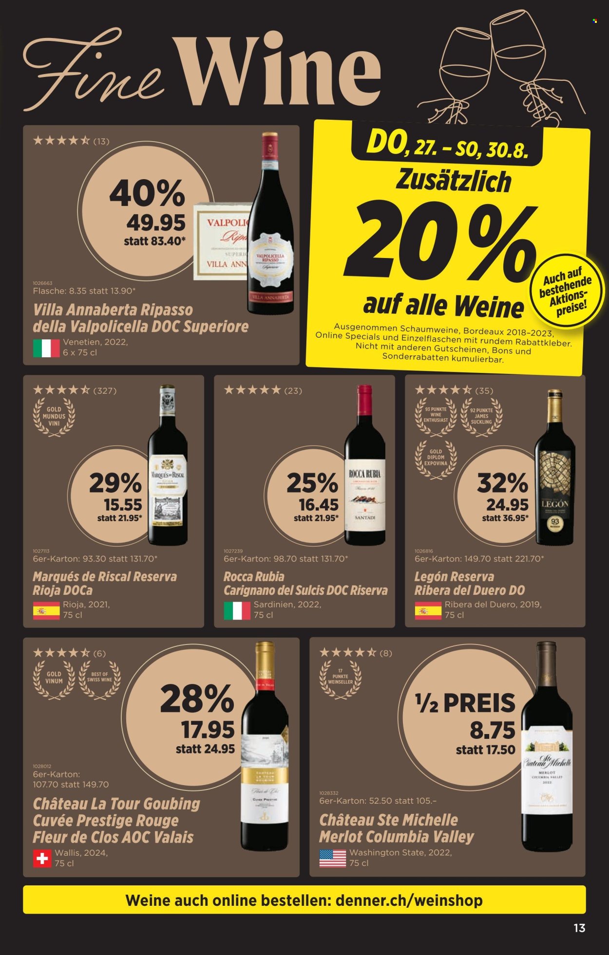 Catalogue Denner - 27.8.2026 - 2.9.2026. Page 13. Page 13