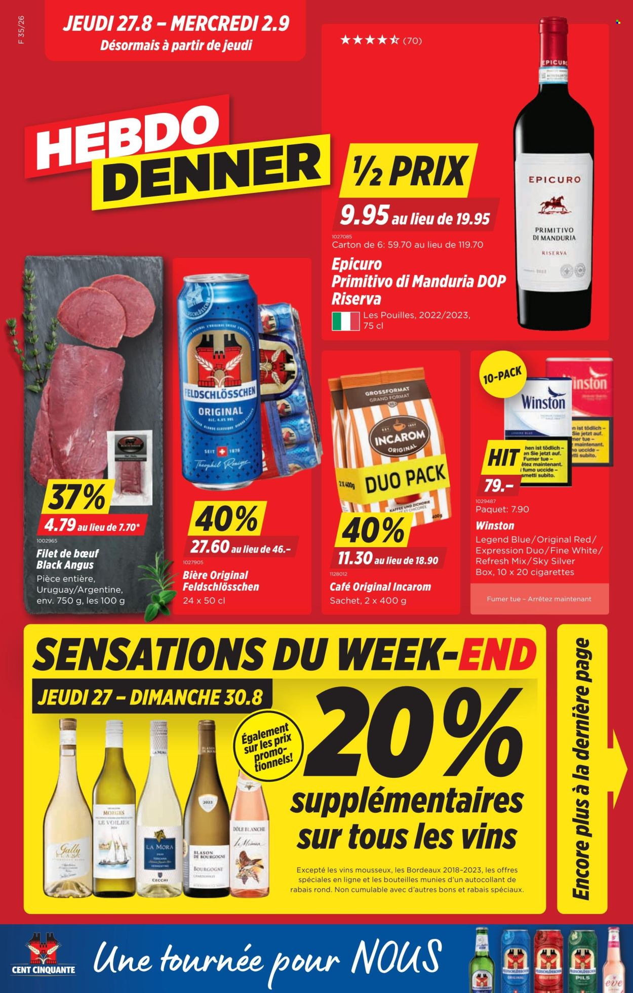 Catalogue Denner - 27.8.2026 - 2.9.2026. Page 1. Page 1