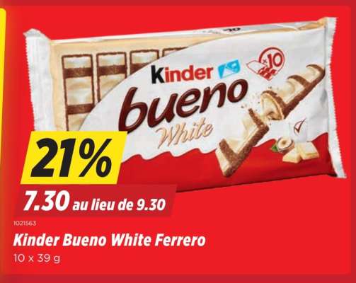 Kinder Bueno White Ferrero