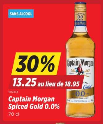 Captain Morgan Spiced Gold 0.0%
