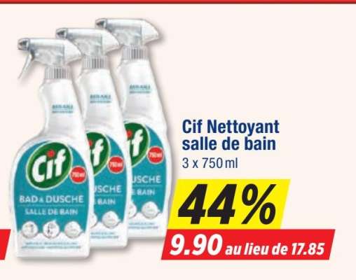 Cif Nettoyant salle de bain