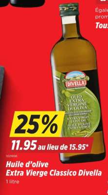 Huile d'olive Extra Vierge Classico Divella
