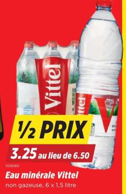 Eau minérale Vittel