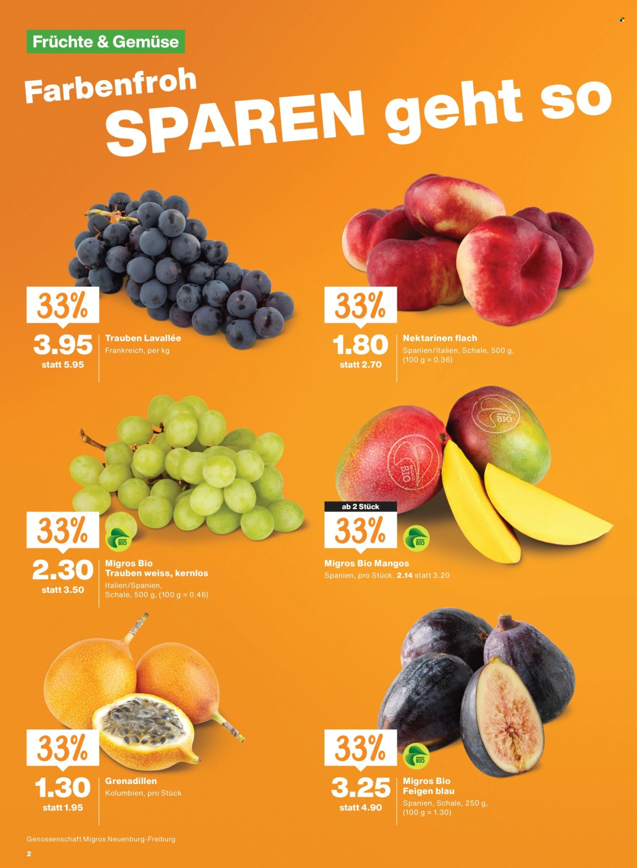 Catalogue Migros - 27.8.2026 - 2.9.2026. Page 2. Page 2