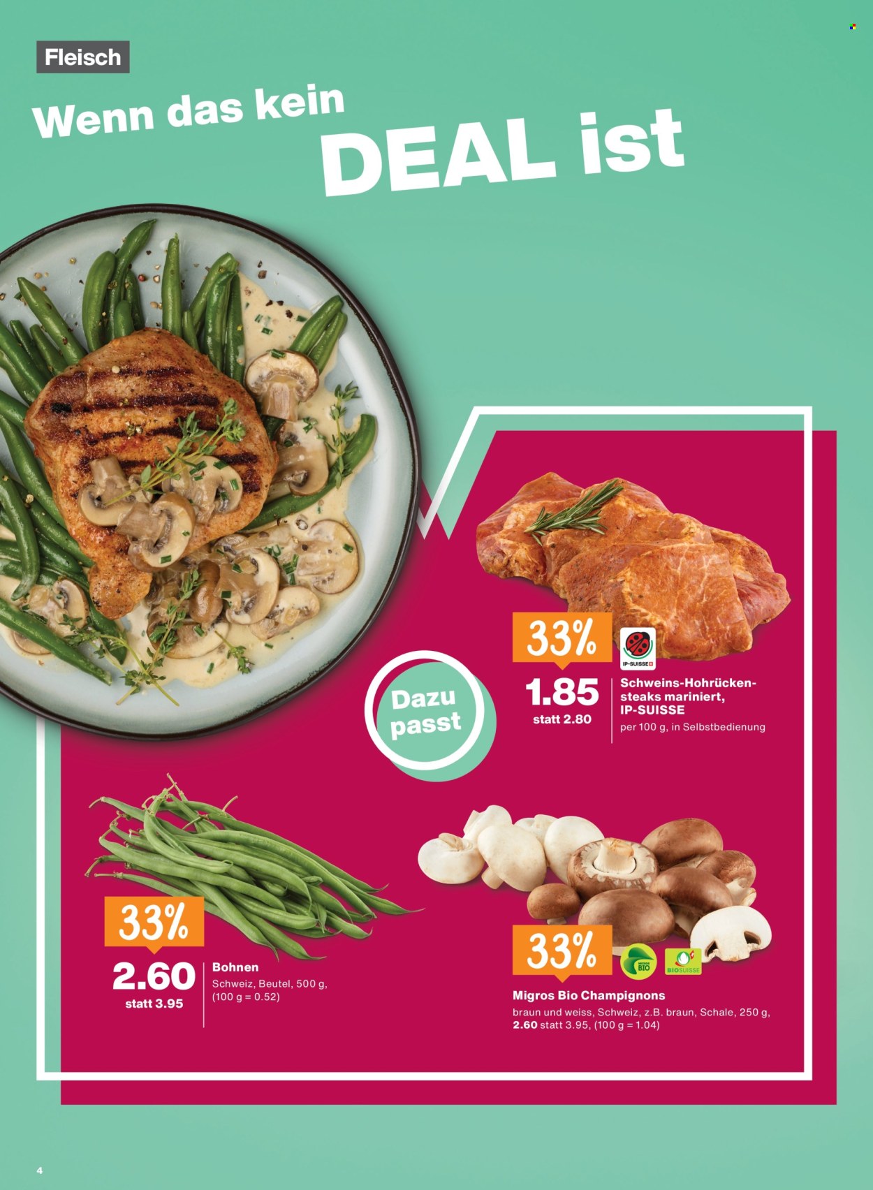 Catalogue Migros - 27.8.2026 - 2.9.2026. Page 4. Page 4