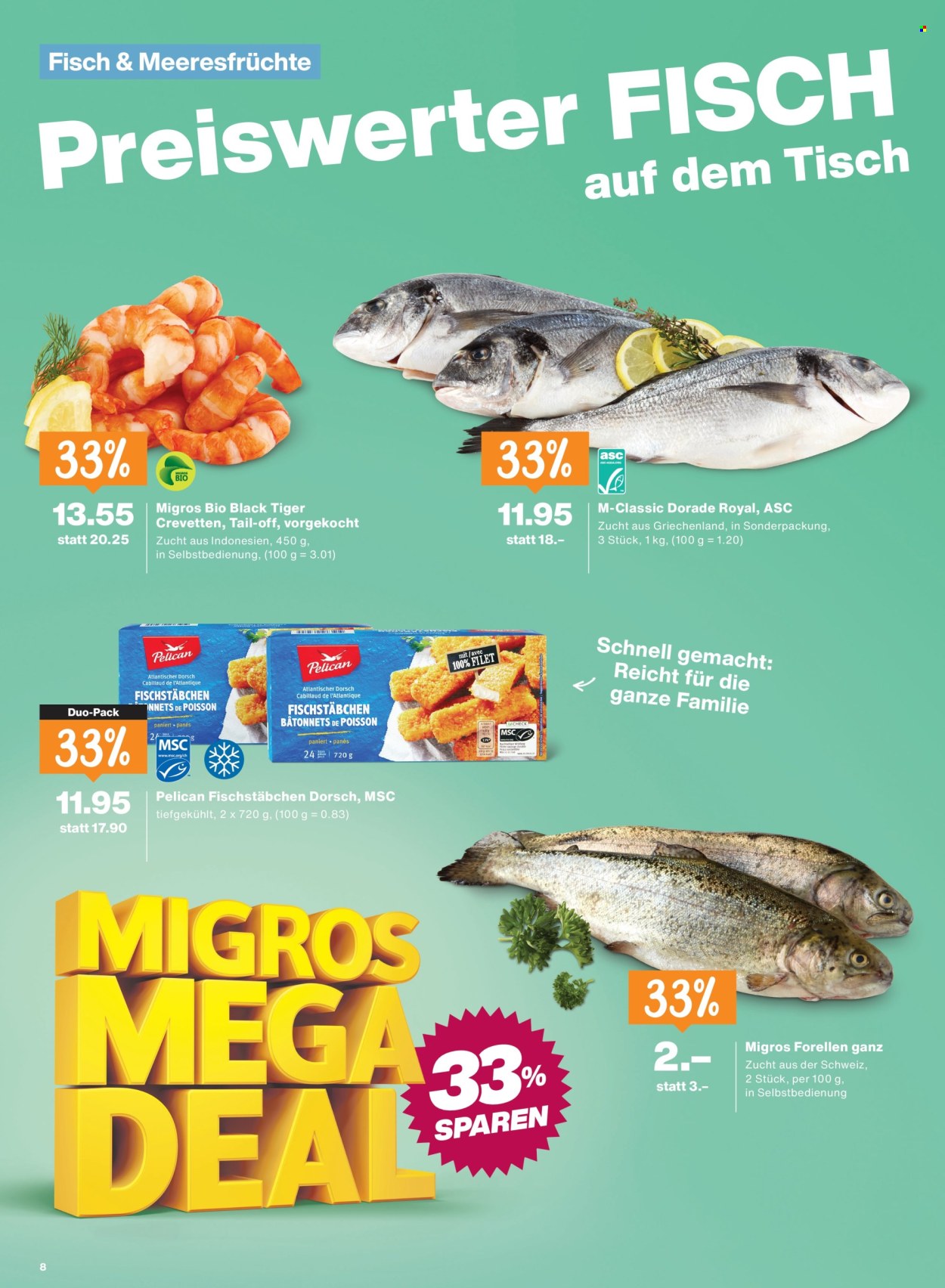 Catalogue Migros - 27.8.2026 - 2.9.2026. Page 8. Page 8