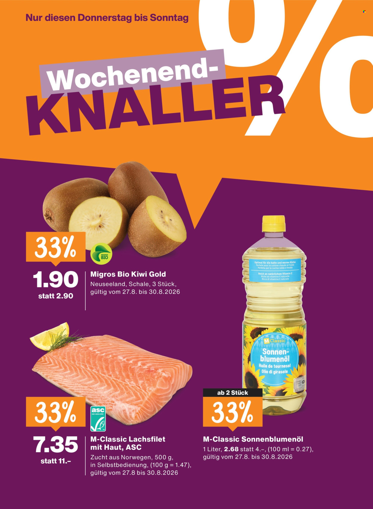 Catalogue Migros - 27.8.2026 - 2.9.2026. Page 20. Page 20